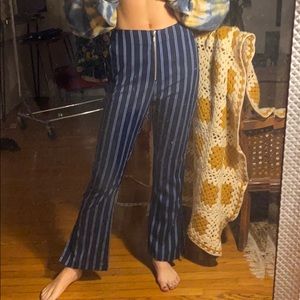 Stone Arrow Striped Pants - 26